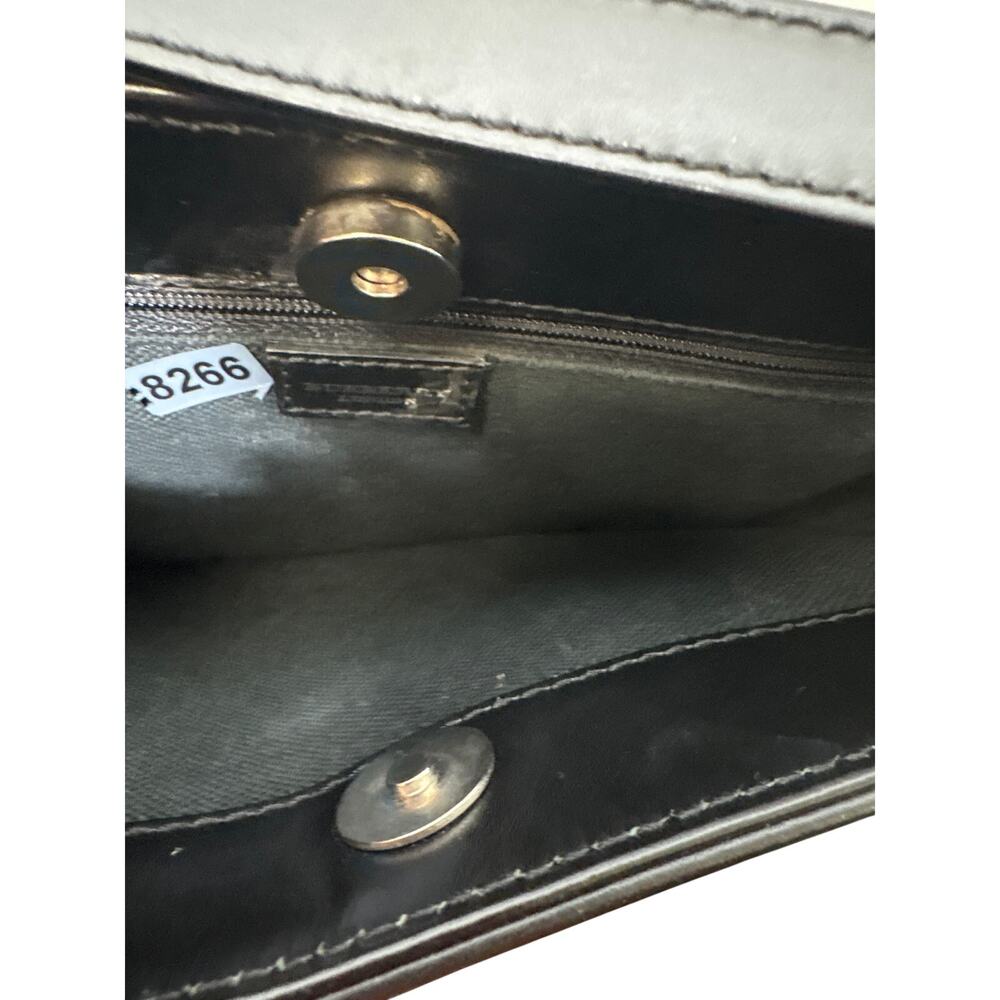 Burberry Classic Vintage Plaid Vinyl Handbag 10"x 8" - Picture 5 of 5